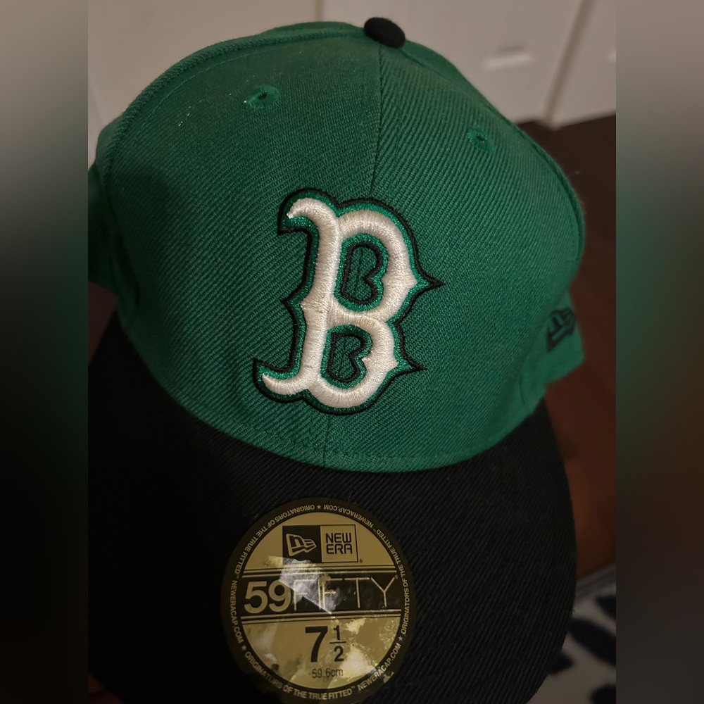 New Era Green and Black Baseball Cap